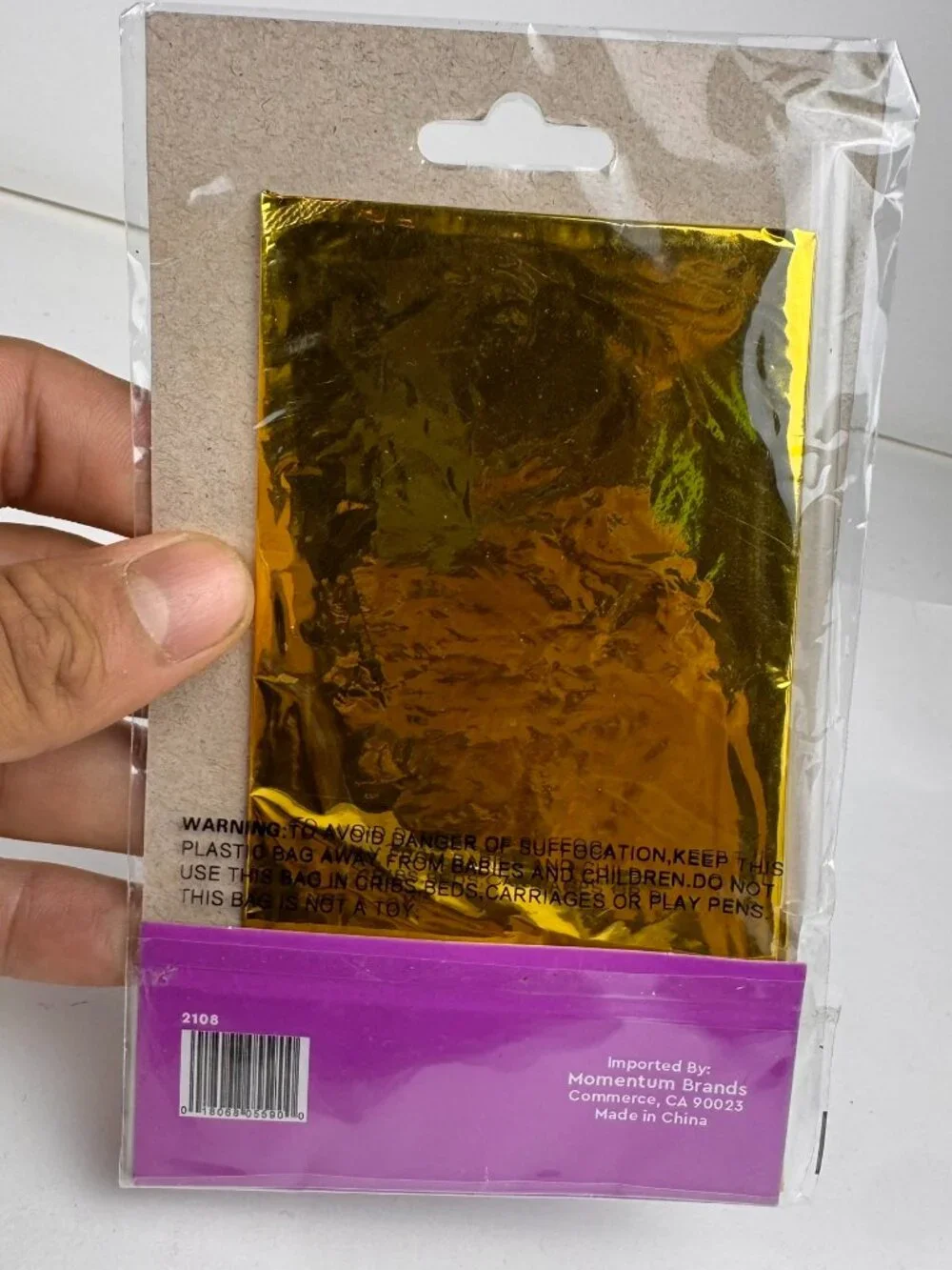 Only At The 99 Gold Letter C Mylar Balloon 14
